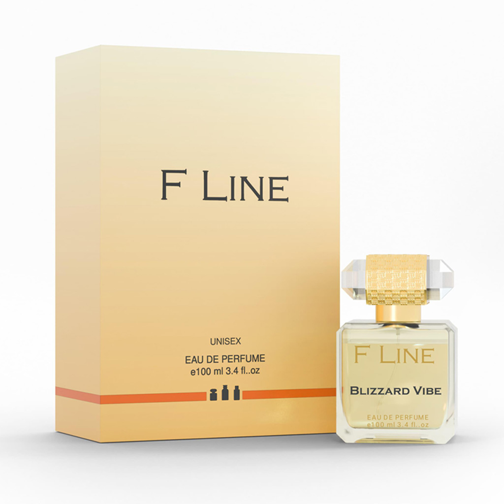 F-Line Blizzardo Collection - Premium Perfume Bottle Front View