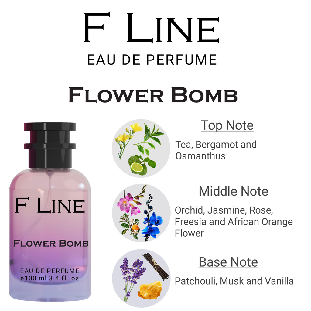 F-Line Flower Bomb - Beautiful Floral Fragrance